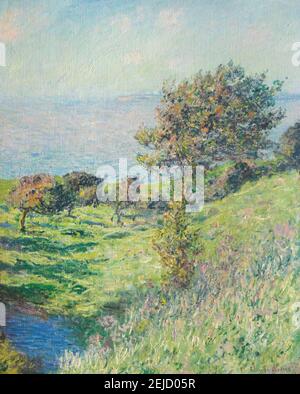 Coup de Vent. Museum: PRIVATE SAMMLUNG. Autor: CLAUDE MONET. Stockfoto