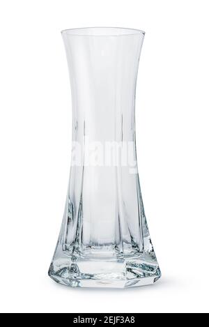 Leere Glasvase Stockfoto