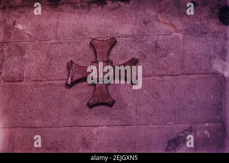 Sant Feliu Basilika. Girona. Katalonien. Spanien Stockfoto