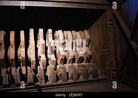 Die Eisenwerke Völklingen befinden sich in Saarbrücken im Saarland, Stockfoto