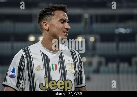 Turin, Italien. Februar 2021, 22nd. 2/22/2021 - Turin. Serie A Tim 2020/2021 Liga Spiel. Juventus Gegen Crotone. Allianz Stadion im Bild: (Foto von IPA/Sipa USA) Quelle: SIPA USA/Alamy Live News Stockfoto