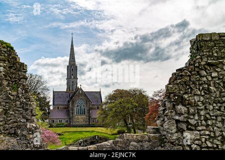 Trim, Irland. 5th Mai 2016. St. Patrick's Catholic Church in Trim, County Meath, Irland. Stockfoto