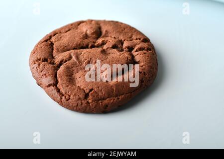 Schokoladenkekse, Schokoladenkekse erschossen Stockfoto