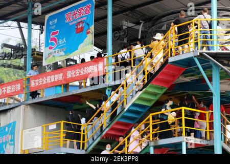 Meixin Red Wine Town Themenpark in Linshi Stadt des Fuling Bezirks