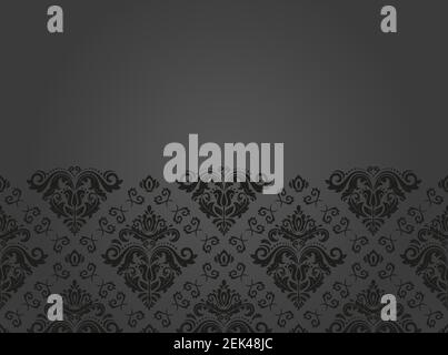 Orientalische abstrakte Vektormuster Stock Vektor