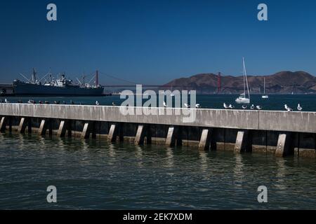 Golden Gate Bridge, San Francisco, Kalifornien Stockfoto