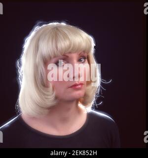 Jayne County ( Wayne County) Punk-Aufnahme-Künstler im Jahr 1978 Stockfoto