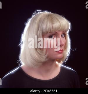 Jayne County ( Wayne County) Punk-Aufnahme-Künstler im Jahr 1978 Stockfoto