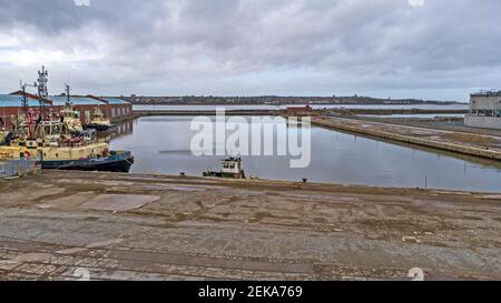 Aktenfoto vom 16-02-2021 vom Bramley-Moore Dock in Liverpool. Ausgabedatum: Dienstag, 23. Februar 2021. Stockfoto