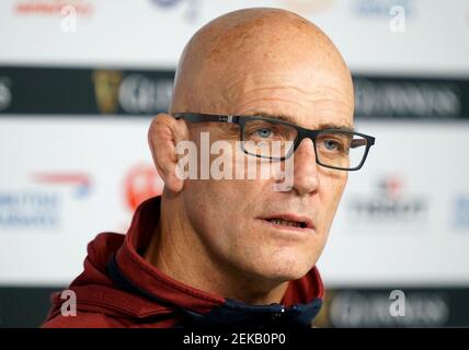 Datei Foto vom 06-03-2020 von England Verteidigungstrainer John Mitchell. Ausgabedatum: Dienstag, 23. Februar 2021. Stockfoto