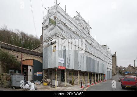 Das Folly Museum und das Kaffeehaus Stockfoto