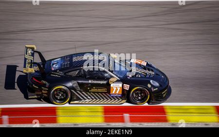 77 Ried Christian (deu), Beretta Michele (ita), Picariello Alessio (bel), Dempsey - Proton Racing, Porsche 911 RSR, Aktion während der 2020 4 Stunden von Spa-Francorchamps, 2nd Lauf der 2020 European Le Mans Series, vom 7. Bis 9. August 2020 auf dem Circuit de Spa-Francorchamps, in Francorchamps, Belgien - Foto Francois Flamand / DPPI Stockfoto