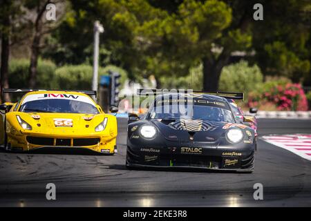 77 Ried Christian (deu), Beretta Michele (ita), Picariello Alessio (bel), Dempsey - Proton Racing, Porsche 911 RSR, Aktion während der 2020 4 Stunden von Le Castellet, 1st Lauf der 2020 European Le Mans Series, vom 17. Bis 19. Juli 2020 auf dem Circuit Paul Ricard, in Le Castellet, Frankreich - Foto Francois Flamand / DPPI Stockfoto