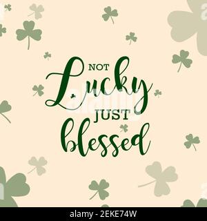 Happy St. Patricks Day Vektorgrafik Stock Vektor