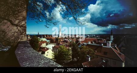 Blick von der Aussichtsplattform Kohtuotsa, Tallinn, Estland Stockfoto
