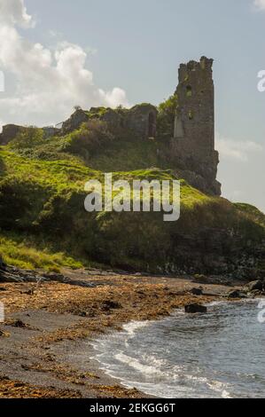 Dunure Castle Ayrshire Stockfoto