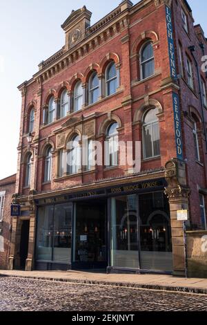 Loch Fyne Seafood Restaurant auf Fossgate in York, Großbritannien. Stockfoto