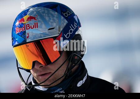 Cortina d'Ampezzo, Italien 21. Februar 2021: PINTURAULT Alexis (FRA) während der TELEPASS FIS ALPINE SKI WORLD CHAMPIONSHIPS 2021 Herren-Slalom Stockfoto