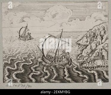 J. Muller (1700-1700), Illustration Til Adam Olearius, 'Persisches Rosenthal eines bedeutungsvollen Dichters Schich Saadi [...]', Schleswig 1660, 1660 Stockfoto