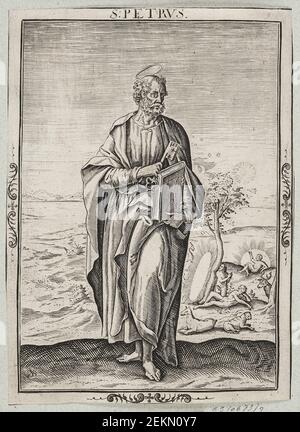 Nicolaes De Bruyn (1571-1656), Apostlene, um 1600 Stockfoto