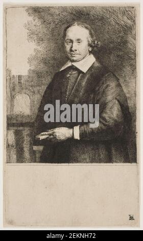 Rembrandt van Rijn (1606-1669), Jan Antonides van den Linden, Professor Medicinae, 1665 Stockfoto