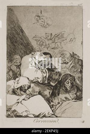 Francisco de Goya (1746-1828), Anger, 1797-1798 Stockfoto