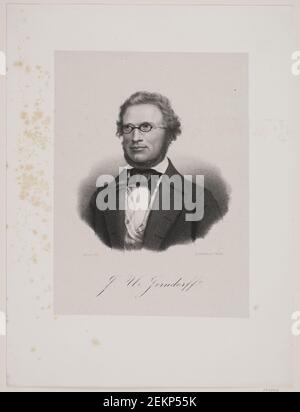 Peter Henrik Gemzoee (1811-1879); , Just Ulrik IronDorff, (1850) Stockfoto