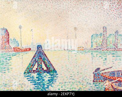 In Holland die Boje von Paul Signac Stockfoto