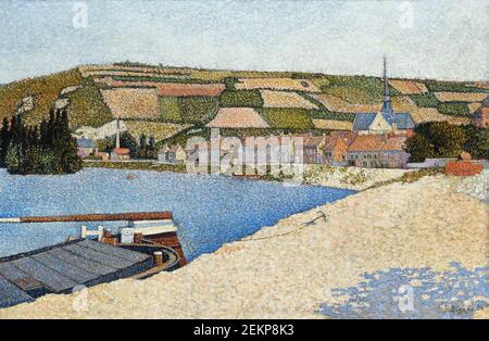 Les Andelys, Cote d'Aval von Paul Signac Stockfoto