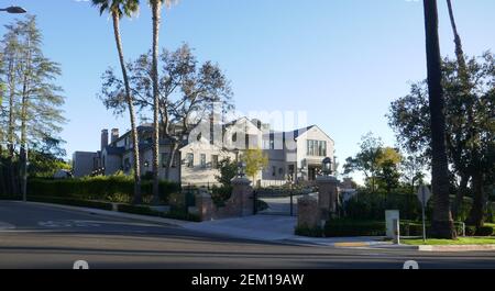 Beverly Hills, California, USA 23rd. Februar 2021 EIN allgemeiner Blick auf die Atmosphäre des Regisseurs King Vidor, des Studio-Executive Harry Cohn und der Schauspielerin Marion Davie in 1700 Lexington Road am 23. Februar 2021 in Beverly Hills, Kalifornien, USA. Foto von Barry King/Alamy Stockfoto Stockfoto