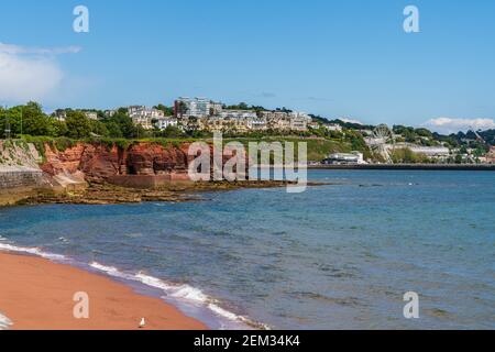 Livermead, Torbay, England, Großbritannien - Juni 06, 2019: Blick Richtung Torquay Stockfoto
