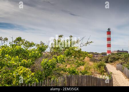 PHARE de Berck sur mer, Frankreich, Pas de Calais, été Stockfoto