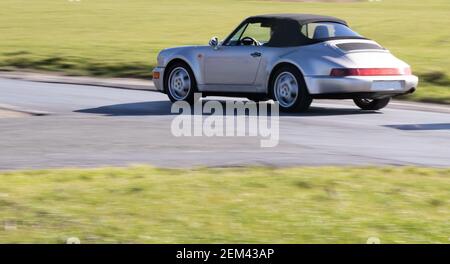 Abbildung Bild zeigt ein Porsche 964 WTL Automobil, das früher dem ehemaligen argentinischen Fußballstar Diego Armando Maradona gehörte, Mittwoch 24 Februar Stockfoto