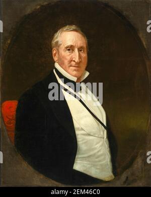 Thomas Hart Benton (1782-1858), US-Senator, Champion der Westward Expansion, Porträtmalerei von Ferdinand Thomas Lee Boyle, um 1861 Stockfoto