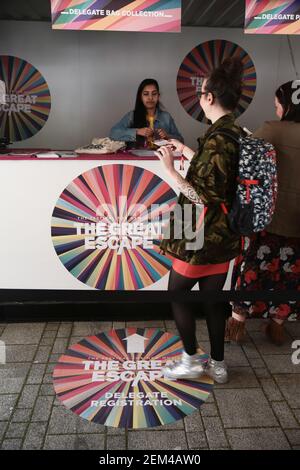 Allgemeine Ansichten auf dem Great Escape Festival 2016 in Brighton, England Stockfoto