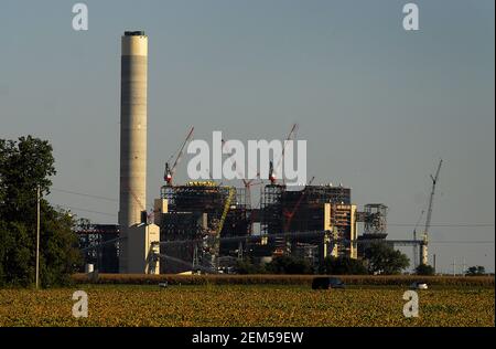 Prairie State Energy Campus wird 2010 im Südwesten errichtet Illinois Stockfoto