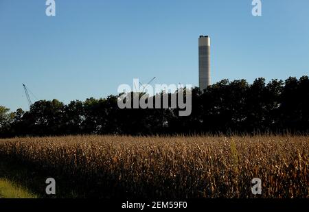 Prairie State Energy Campus wird 2010 im Südwesten errichtet Illinois Stockfoto