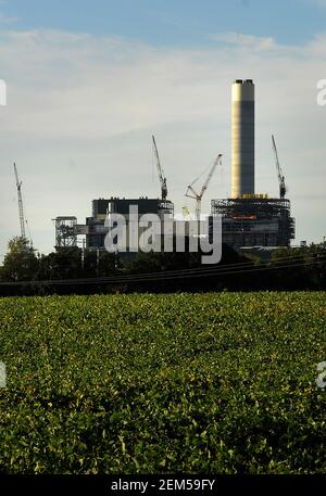 Prairie State Energy Campus wird 2010 im Südwesten errichtet Illinois Stockfoto