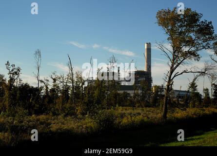 Prairie State Energy Campus wird 2010 im Südwesten errichtet Illinois Stockfoto