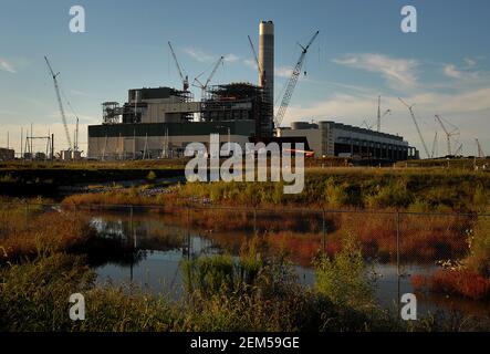 Prairie State Energy Campus wird 2010 im Südwesten errichtet Illinois Stockfoto