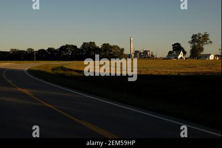 Prairie State Energy Campus wird 2010 im Südwesten errichtet Illinois Stockfoto