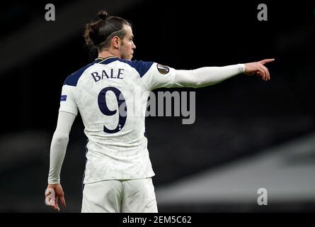 Gareth Bale von Tottenham Hotspur während des UEFA Europa League-Spiels von 32, zweites Beinspiel im Tottenham Hotspur Stadium, London. Bilddatum: Mittwoch, 24. Februar 2021. Stockfoto