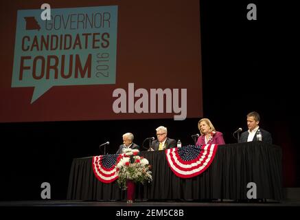 Missouri GOP Gouverneur Kandidaten Forum 2016 Stockfoto