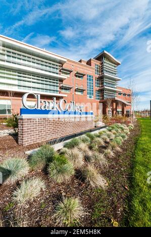 Clark Community College in Vancouver, Washington. Stockfoto