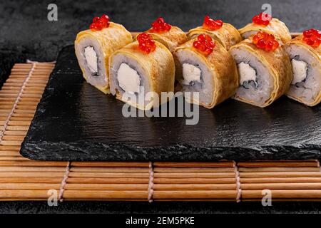 japanisches Sushi-Essen Stockfoto
