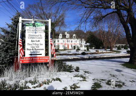 Stony Brook Long Island New York Stockfoto