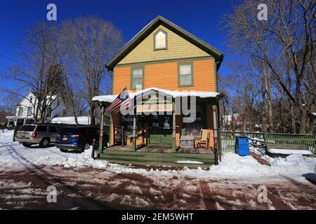 Der St. James General Store der älteste in Betrieb befindliche General Store in den USA Stockfoto