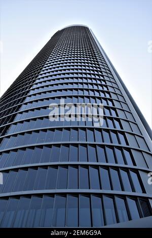 Cuatro Torres Financial District Stockfoto