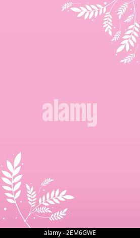 Abstrakte realistische Hintergrund Vorlage mit Blumen - Vektor-Illustration Stock Vektor