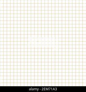 Rasterpapier. Abstrakter quadratischer Hintergrund mit Farbgrafik. Geometrisches Muster für Schule, Tapete, Texturen, Notizbuch. Liniert blank auf transparent Stock Vektor